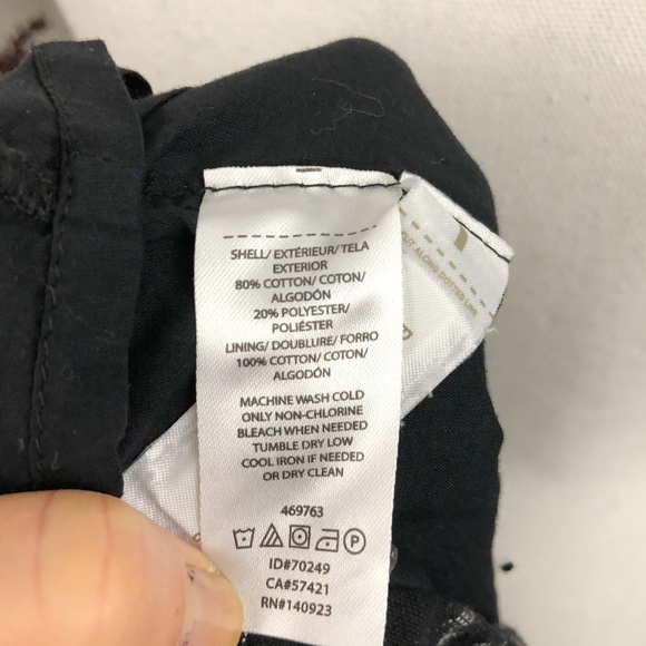 Loft chevron print cross strap casual dress 4 - Picture 6 of 8